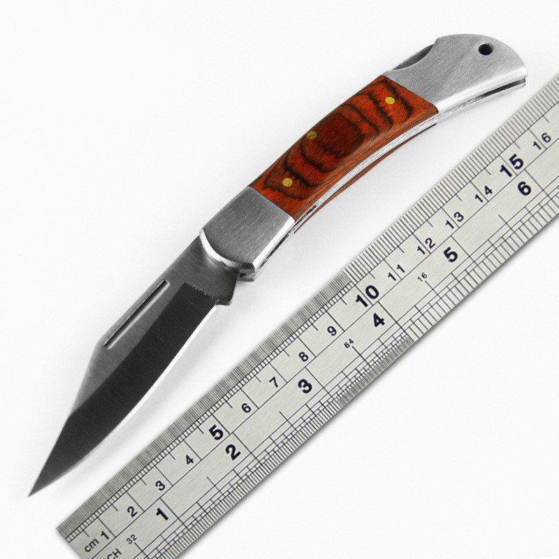 Wholesale High Hardness Stainless Steel Folding Knife Wood Handle Pocket Utility Knife EDC KeyChain Hunting Knife
Wholesale High Hardness Stainless Steel Folding Knife Wood Handle Pocket Utility Knife EDC KeyChain Hunting Knife