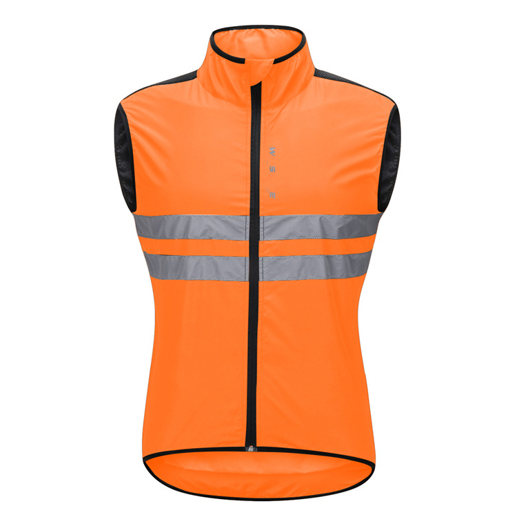 Reflective Cycling Vest Windproof Road Bike Bicycle Sleeveless Jerseys Top Cycle Coat men women, Black
Reflective Cycling Vest Windproof Road Bike Bicycle Sleeveless Jerseys Top Cycle Coat men women, Black