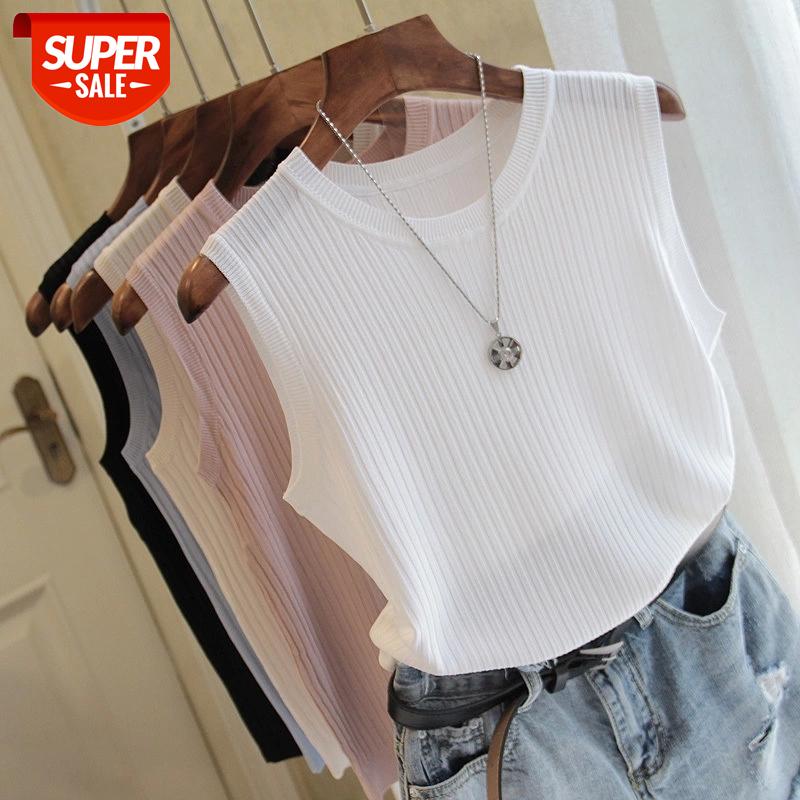 Knitted Vests Women Top O-neck Solid Tank Fashion Female Sleeveless Casual Thin Tops 2019 Summer Knit Woman Shirt Gilet Femme #mt8w, White
Knitted Vests Women Top O-neck Solid Tank Fashion Female Sleeveless Casual Thin Tops 2019 Summer Knit Woman Shirt Gilet Femme #mt8w, White