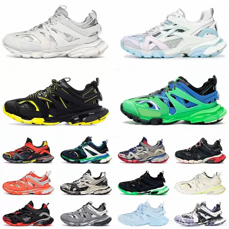Luxury brand Designer Men Women Casual Shoes Track 3 3.0 Triple white black Sneakers Tess.s. Gomma leather Trainer Nylon Printed Platform trainers shoe t2xl#, 23
Luxury brand Designer Men Women Casual Shoes Track 3 3.0 Triple white black Sneakers Tess.s. Gomma leather Trainer Nylon Printed Platform trainers shoe t2xl#, 23