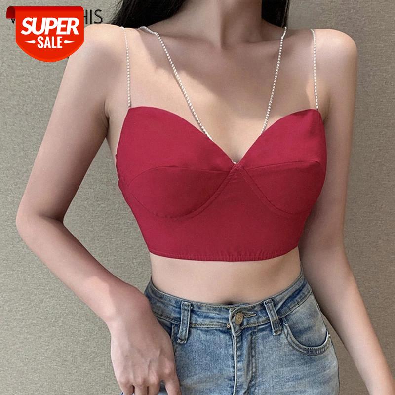 WannaThis Sexy Sleeveless Women Crop Top Flash Diamond Diamond Chain Tube Top Strap Off Sholder Casual Summer Ladies Cropped #EY0z, White
WannaThis Sexy Sleeveless Women Crop Top Flash Diamond Diamond Chain Tube Top Strap Off Sholder Casual Summer Ladies Cropped #EY0z, White