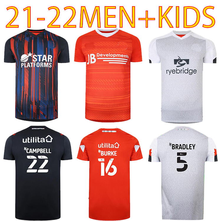 21 22 Luton Town Soccer Jerseys BRADLEY 2021 2022 Burke Hartson Billy Bingham Curtis Lansbury Donaghy Berry Givens Mick Mpanzu Campbell fo, Black;yellow
21 22 Luton Town Soccer Jerseys BRADLEY 2021 2022 Burke Hartson Billy Bingham Curtis Lansbury Donaghy Berry Givens Mick Mpanzu Campbell fo, Black;yellow