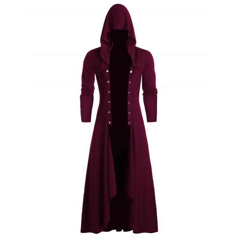 Men's Trench Coats Retro Steam Punk Gothic Wind Cloak Coat Black Solid Casual Summer Plain Cap Cardigan Business Long Sleeve, Tan;black
Men's Trench Coats Retro Steam Punk Gothic Wind Cloak Coat Black Solid Casual Summer Plain Cap Cardigan Business Long Sleeve, Tan;black