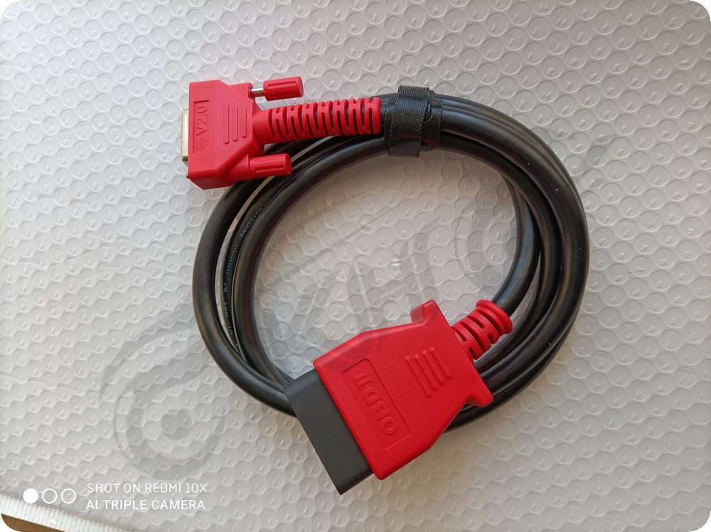 Autel DLC OBD2 Main Cable V2.0 DB26 MaxiFlash VCMI fits MaxiSys Ultra of Diagnostic Tools
Autel DLC OBD2 Main Cable V2.0 DB26 MaxiFlash VCMI fits MaxiSys Ultra of Diagnostic Tools