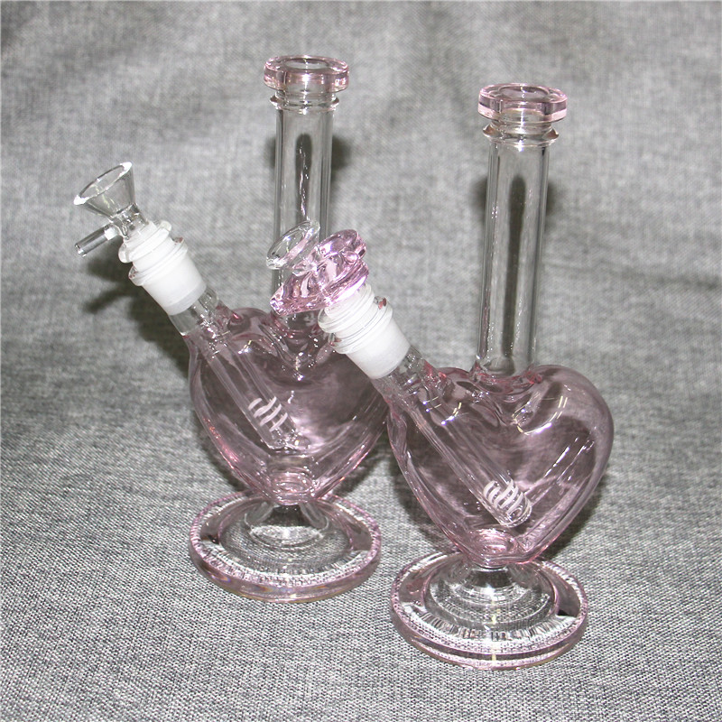 Heart shape glass water pipes bongs hookahs pink color dab rigs with 14mm heart slide bowls ash catchers nectar collector
Heart shape glass water pipes bongs hookahs pink color dab rigs with 14mm heart slide bowls ash catchers nectar collector