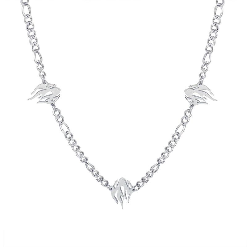 Pendant Necklaces Favorite Geometry Type Flame Necklace Stainless Steel For Women Gold/Silver Plated Fashion Jewelry 2022 Teen Girls
Pendant Necklaces Favorite Geometry Type Flame Necklace Stainless Steel For Women Gold/Silver Plated Fashion Jewelry 2022 Teen Girls