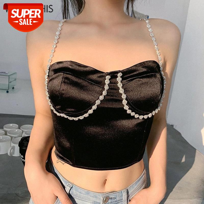 WannaThis Camisole Top Women Crop Tops Flower Diamonds Straps Backless Sexy Sleeveless Casual Camis Women Summer Cropped Top New #f992, White
WannaThis Camisole Top Women Crop Tops Flower Diamonds Straps Backless Sexy Sleeveless Casual Camis Women Summer Cropped Top New #f992, White