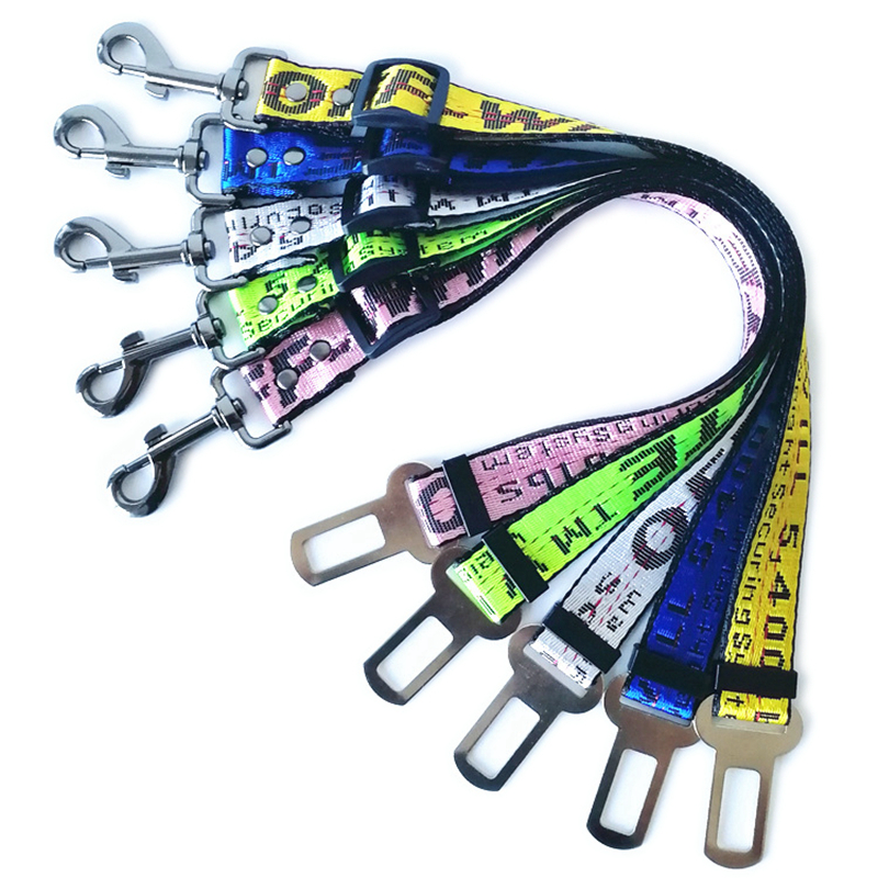 Designer Pet Dog Cat Car Seat Belt Safety Adjustable Vehicle Collars Harness Seatbelt Leash for Small Medium Large Dogs Travel Clip Pet Supplies 5 Color Wholesale B45
Designer Pet Dog Cat Car Seat Belt Safety Adjustable Vehicle Collars Harness Seatbelt Leash for Small Medium Large Dogs Travel Clip Pet Supplies 5 Color Wholesale B45
