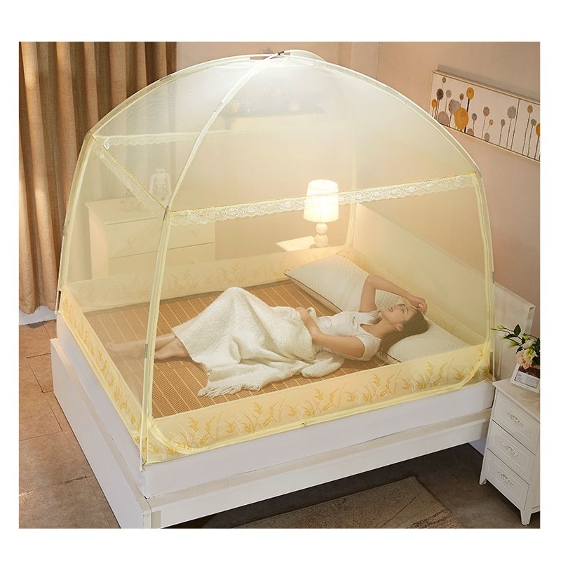 Romantic Purple Threedoor Mosquito Net For Adults Bed Summer Portable Insect Repellent Tent Mesh ting Y200417