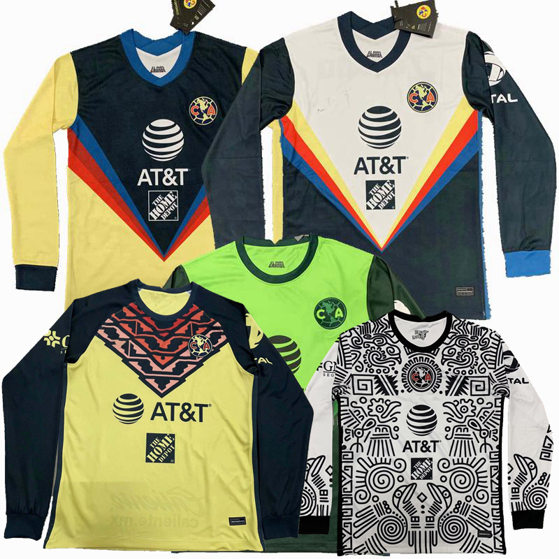 2020 2021 2022 Club America long sleeve Soccer Jerseys R.MARTÍNEZ GIOVANI 20 21 football full shirt, Green long sleeve
2020 2021 2022 Club America long sleeve Soccer Jerseys R.MARTÍNEZ GIOVANI 20 21 football full shirt, Green long sleeve