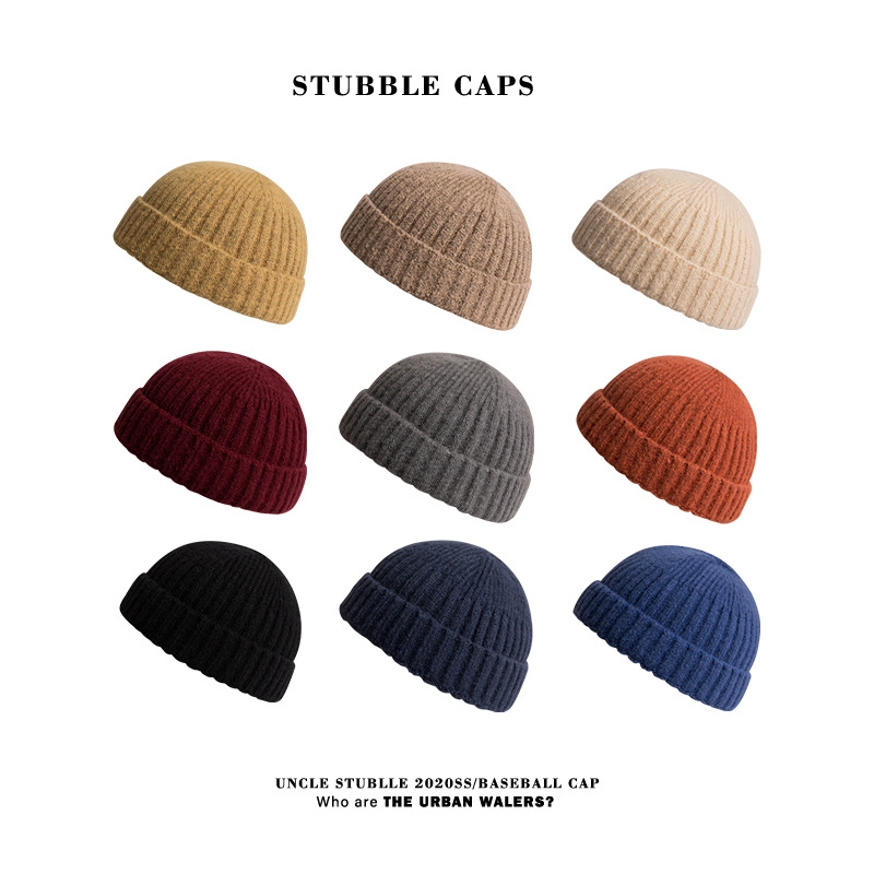 Blank Skull beanies caps gorras bones Skullcap Women Warmer Retro Brimless Baggy Melon Cap Black Cuff Docker For Men masks Warm winter Knitted hats
Blank Skull beanies caps gorras bones Skullcap Women Warmer Retro Brimless Baggy Melon Cap Black Cuff Docker For Men masks Warm winter Knitted hats