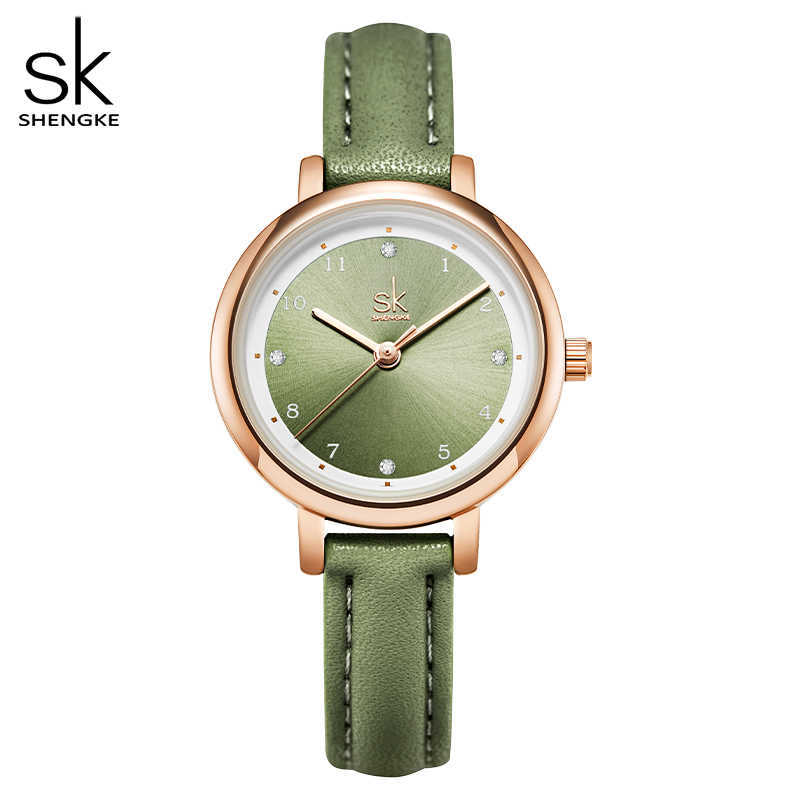 Shengke Summer Green Women Watches Slim Leather Strap Mini Dial Japanese Quartz Movement Elegant Relogio Feminino Gift Watch 210720, Apricot
Shengke Summer Green Women Watches Slim Leather Strap Mini Dial Japanese Quartz Movement Elegant Relogio Feminino Gift Watch 210720, Apricot
