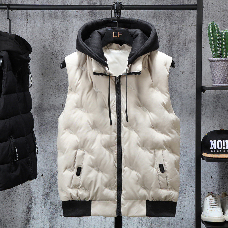 Autumn Winter New Mens Warm Sleeveless Jacket Vest Winter Waistcoat Casual hoodie Outerwear Plus Size L-5XL, Black
Autumn Winter New Mens Warm Sleeveless Jacket Vest Winter Waistcoat Casual hoodie Outerwear Plus Size L-5XL, Black