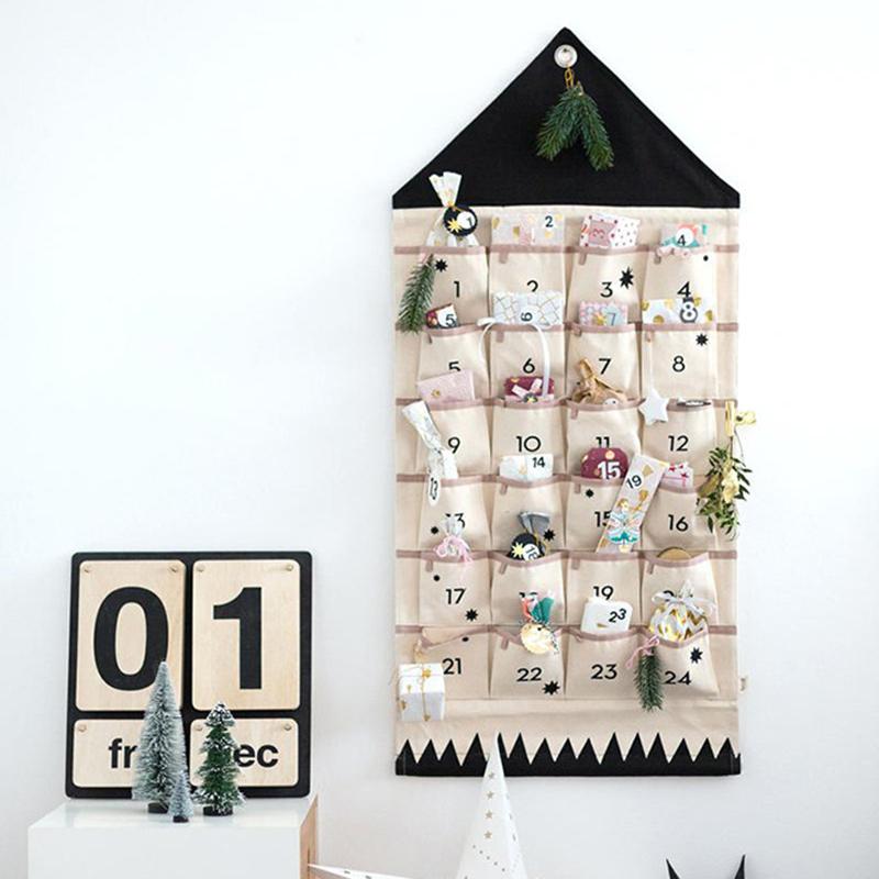 Hot Selling 16/24 Pockets Calendar Storage Bag Wall Hanging Alphanumeric Canvas Bag Portable Dropshipping
Hot Selling 16/24 Pockets Calendar Storage Bag Wall Hanging Alphanumeric Canvas Bag Portable Dropshipping