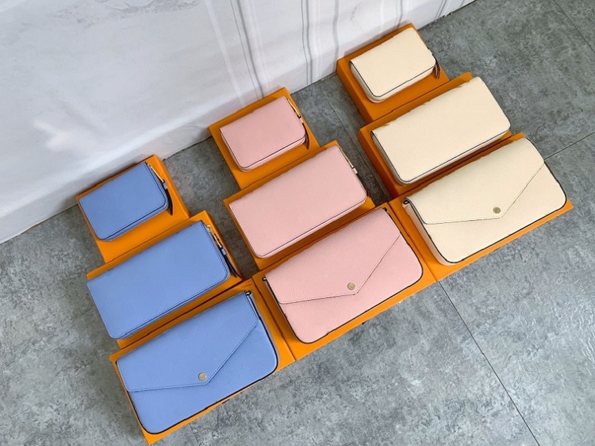 Wholesale leather wallet for women multicolor designer short wallets Card holder womens purse classic zipper pocket, Pink
Wholesale leather wallet for women multicolor designer short wallets Card holder womens purse classic zipper pocket, Pink