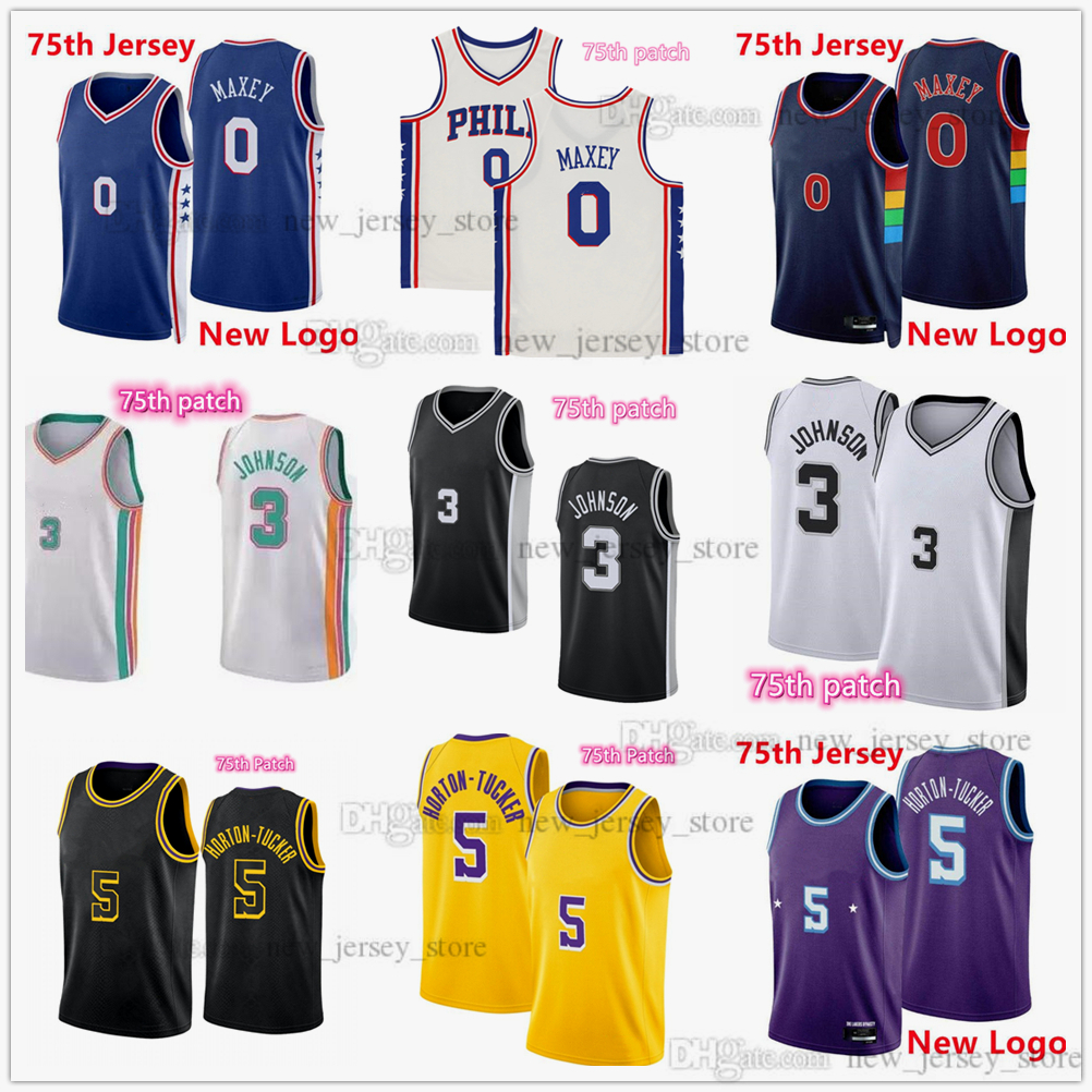 2021-22 New City Diamond 75TH Basketball Jerseys Printed #3 Keldon Johnson 0 Tyrese Maxey 5 Talen Horton-Tucker Jersey Blue White Black Red, Printed diamond 75th
2021-22 New City Diamond 75TH Basketball Jerseys Printed #3 Keldon Johnson 0 Tyrese Maxey 5 Talen Horton-Tucker Jersey Blue White Black Red, Printed diamond 75th