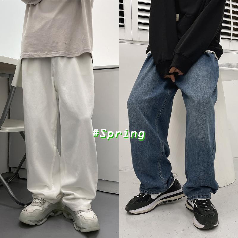 Men's Jeans 2021 Spring Loose Japanese Streetwear Denim Straight Casual Pants Harajuku Trousers Korean Kpop Couple Men Women Clothing, Black
Men's Jeans 2021 Spring Loose Japanese Streetwear Denim Straight Casual Pants Harajuku Trousers Korean Kpop Couple Men Women Clothing, Black