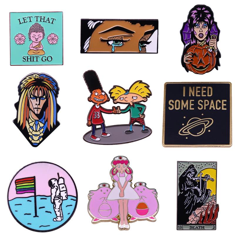 Pins, Brooches K2155 Yoga Enamel Pin Cartoon Anime Metal Brooch Pins Denim Hat Badge Collar Punk Movies Jewelry
Pins, Brooches K2155 Yoga Enamel Pin Cartoon Anime Metal Brooch Pins Denim Hat Badge Collar Punk Movies Jewelry