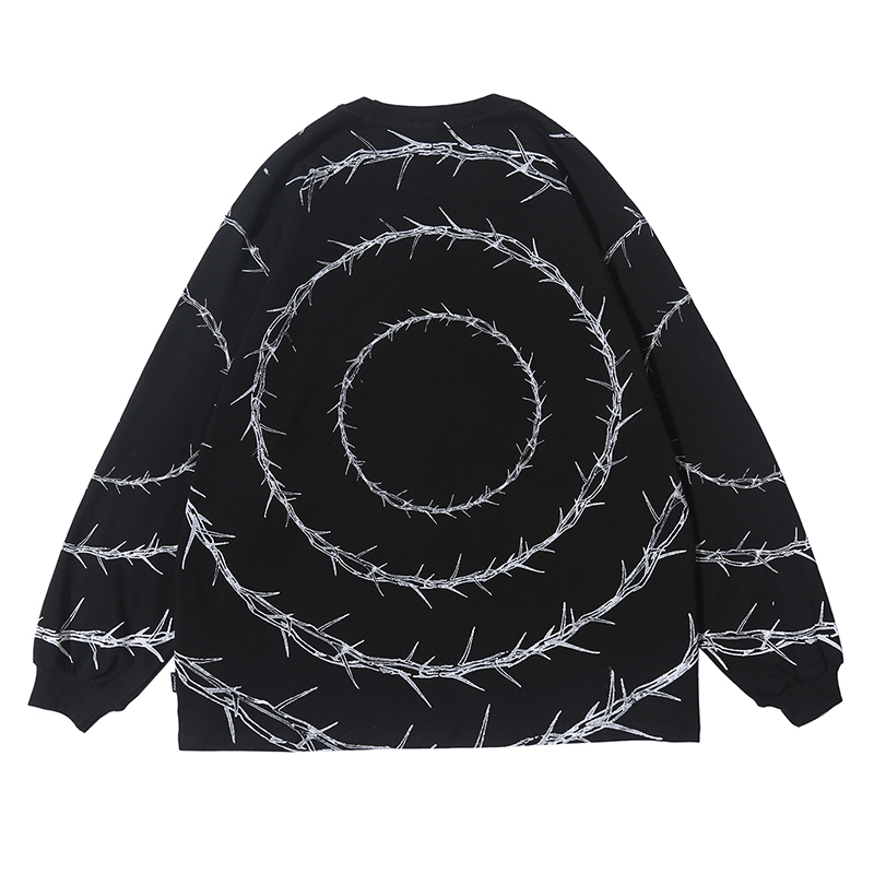 Aolamegs Sweatshirt Men Vicious Dog Printed Men Pullover Casual Cozy Oneck High Street Style Hoodies Streetwear Couple Autumn 201020