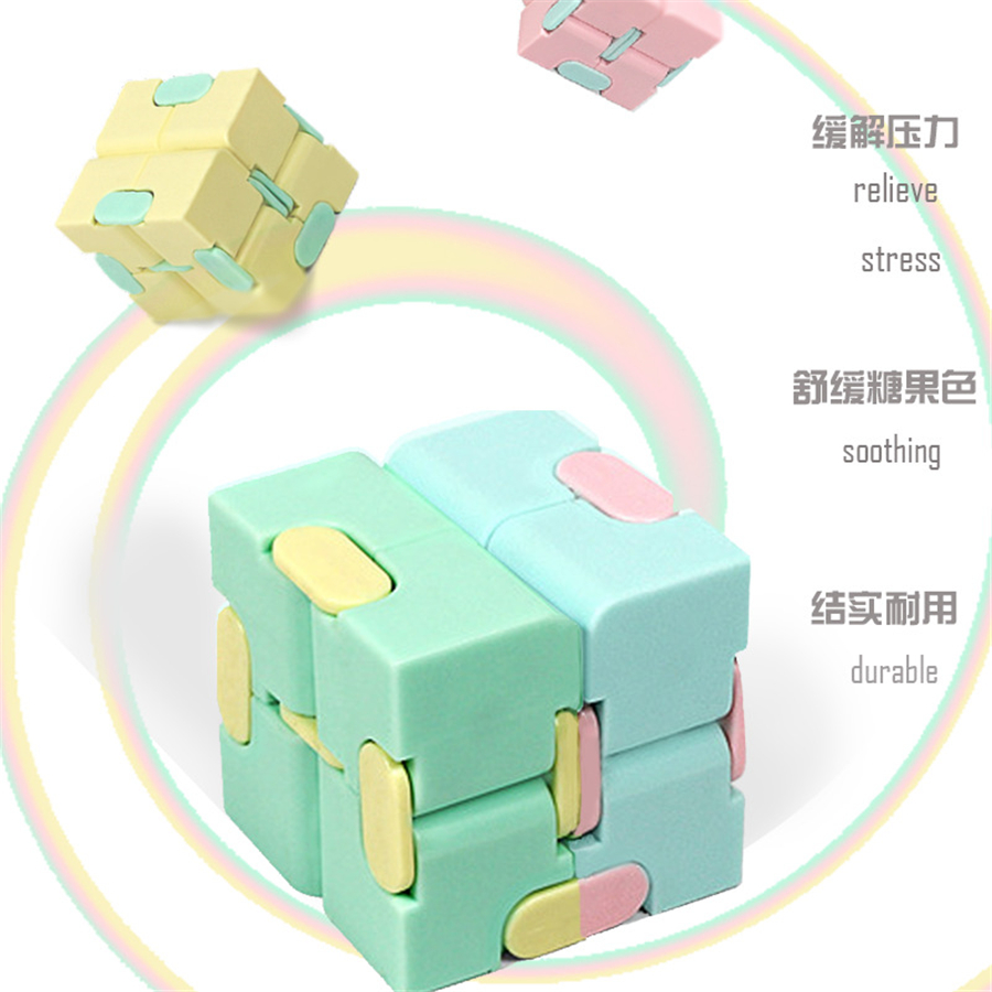 Infinity Cube Fidget Toy Sensory Stress Relief Decompression Fidget Block Toys Infinite Cube for ADHD Kids Adults Office
Infinity Cube Fidget Toy Sensory Stress Relief Decompression Fidget Block Toys Infinite Cube for ADHD Kids Adults Office