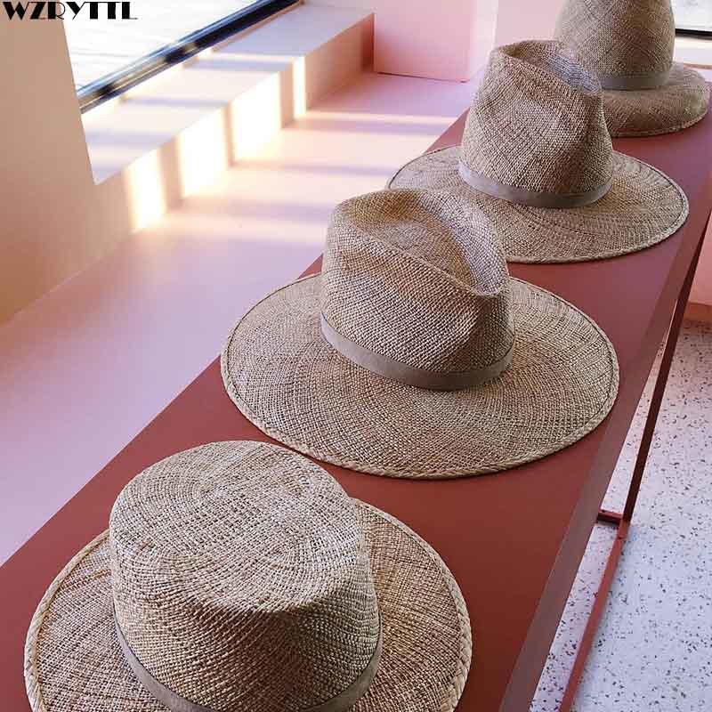 2021 New Classic Unisex Summer for Men Women Handmade Cool Woven Straw Fedora Stylish Sun Hat Beige Band Jazz Cap Kentucky Derby Nv1m, Style3
2021 New Classic Unisex Summer for Men Women Handmade Cool Woven Straw Fedora Stylish Sun Hat Beige Band Jazz Cap Kentucky Derby Nv1m, Style3