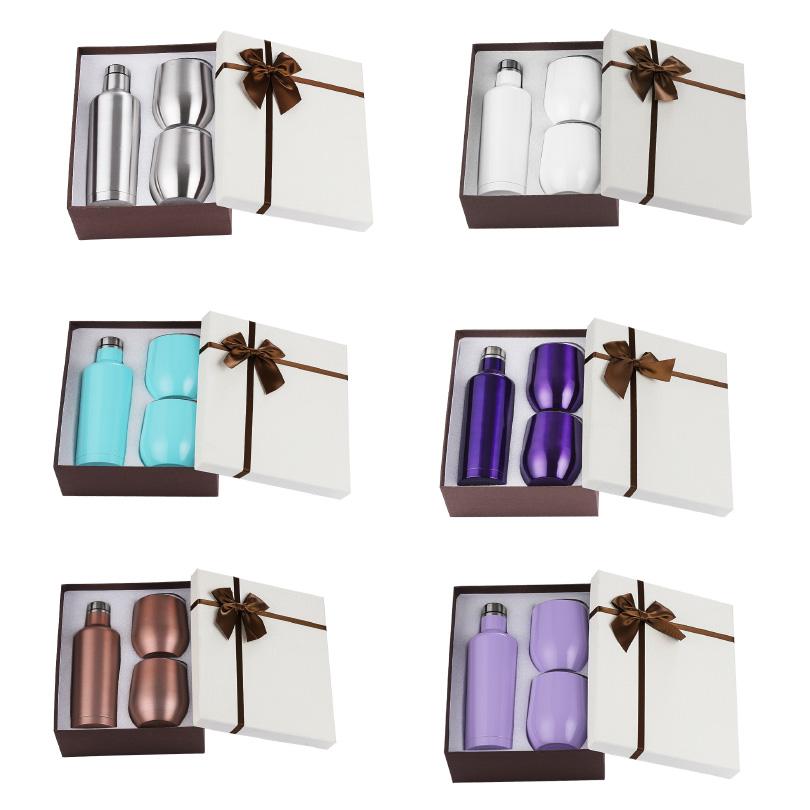 3pcs/set Gift Wine Tumbler wedding party gift Set Stainless Steel Double Wall Insulated With One 500ml Bottle Two 12oz Wine Tumbler
3pcs/set Gift Wine Tumbler wedding party gift Set Stainless Steel Double Wall Insulated With One 500ml Bottle Two 12oz Wine Tumbler