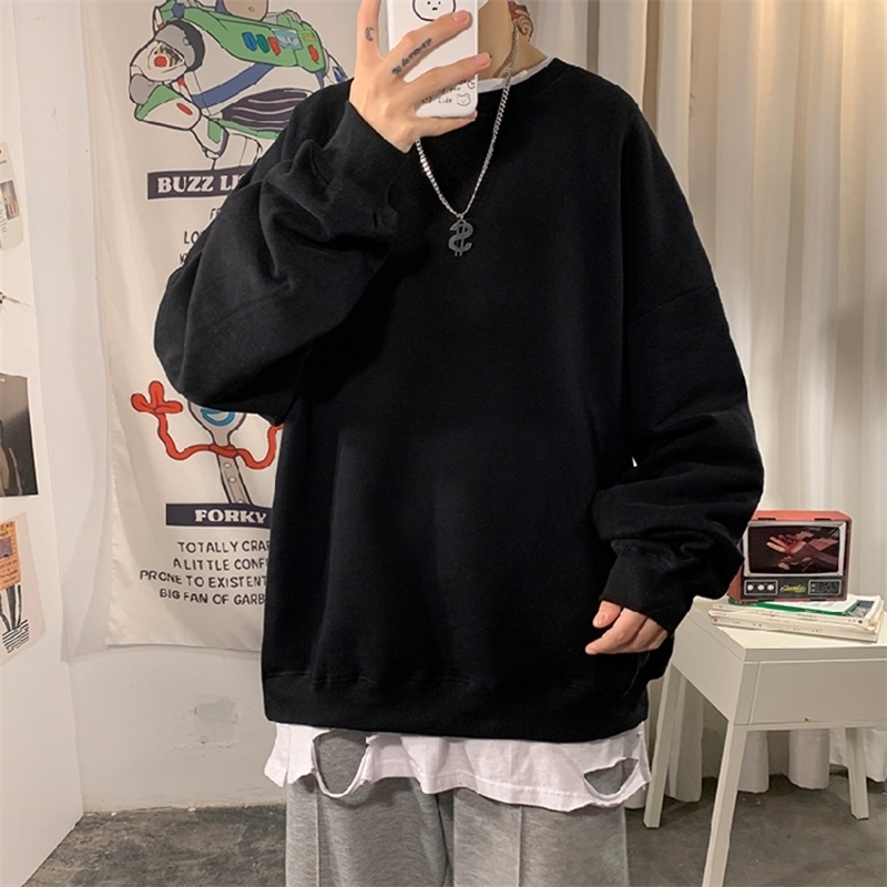 New Sweatshirts Woman Hoodies Oversize Female Loose Solid Thicken Warm Women Sweatshirts Lady Fashion Plus Size M-5XL 201204