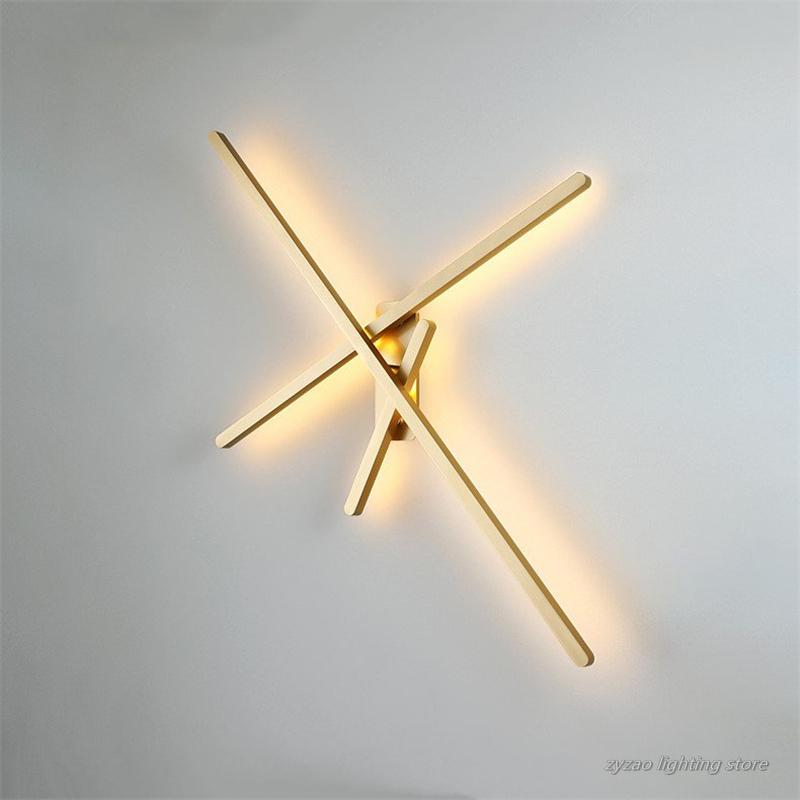 Simple Iron Line Strip Wall Lamp Living Room Background Wall Decor Light Fixtures Bedroom Bedside Lamp Corridor Indoor
Simple Iron Line Strip Wall Lamp Living Room Background Wall Decor Light Fixtures Bedroom Bedside Lamp Corridor Indoor