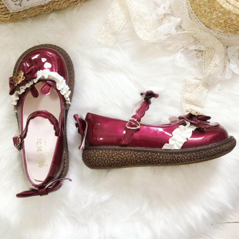 Sweet Fashion Girls Cosplay Kawaii Feminine Platform Harujuku Toe Round Foot Big Female Head Anime Beautiful Lolita Shoes Lfn3
Sweet Fashion Girls Cosplay Kawaii Feminine Platform Harujuku Toe Round Foot Big Female Head Anime Beautiful Lolita Shoes Lfn3