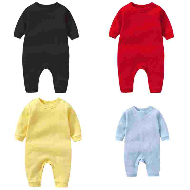 Newborn Baby Jumpsuits Infant Solid Colors Rompers Kids Long Sleeve Onesies Kid Boys Clothes 365 J2, Remark or mixed color
Newborn Baby Jumpsuits Infant Solid Colors Rompers Kids Long Sleeve Onesies Kid Boys Clothes 365 J2, Remark or mixed color
