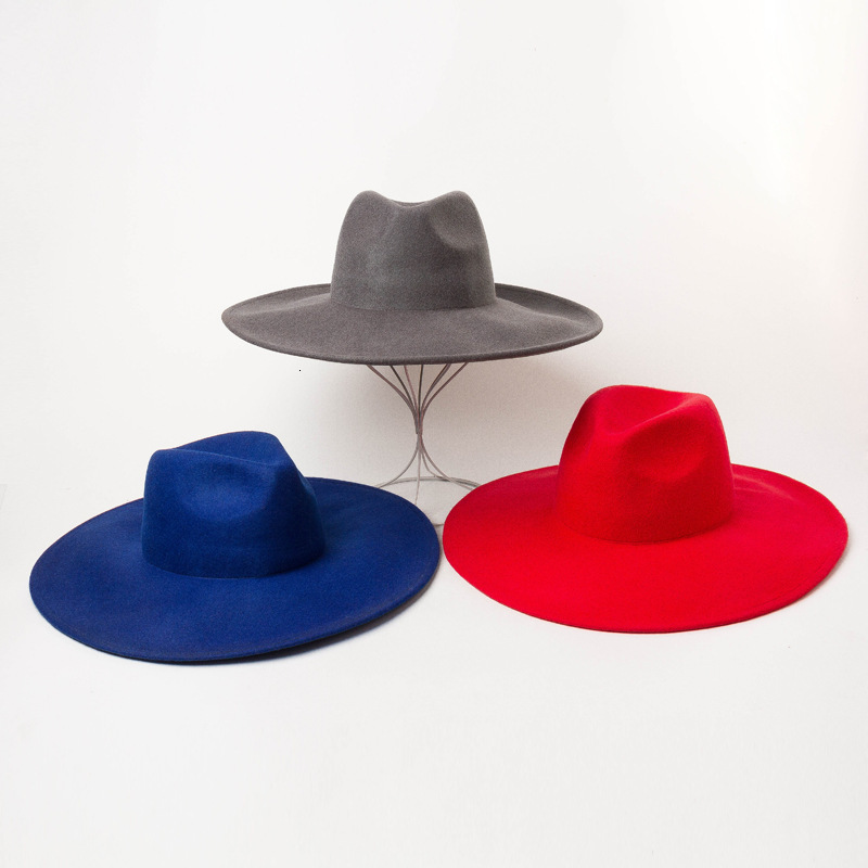 2021 New Classical Fedora for Women Men Wool Felt Winter Panama Flat Top Pork Pie Big Wide Brim Millinery Hat Body Adjustable Cs3f, Camel
2021 New Classical Fedora for Women Men Wool Felt Winter Panama Flat Top Pork Pie Big Wide Brim Millinery Hat Body Adjustable Cs3f, Camel