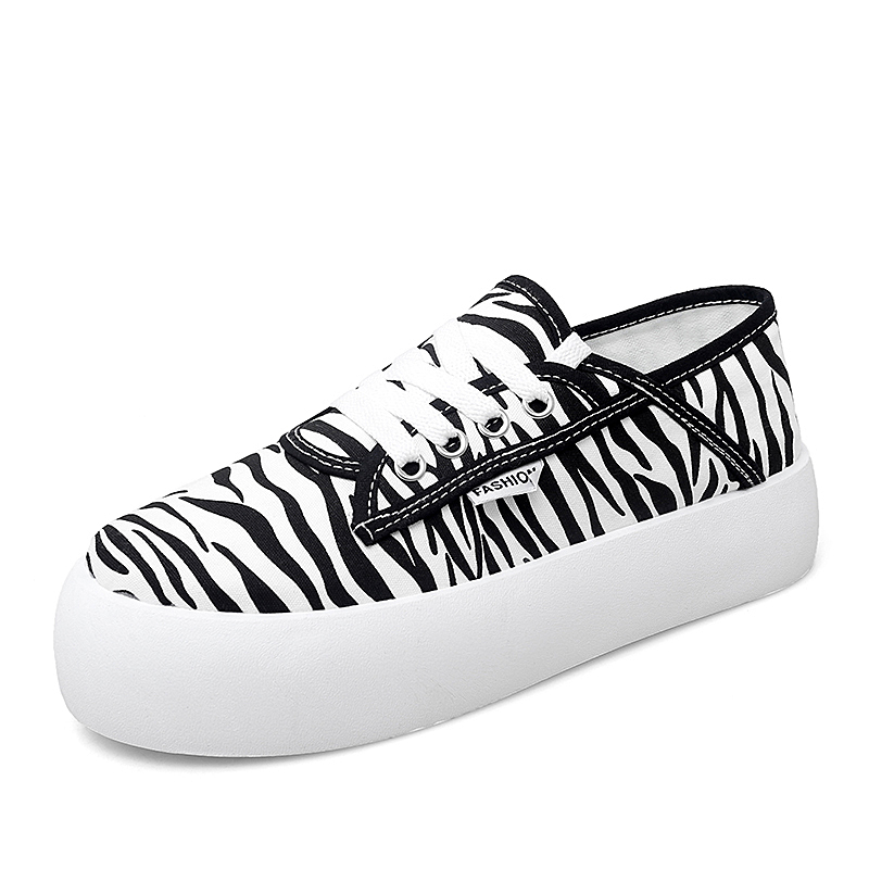 New Women Leopard Canvas Shoes Casual Thick Bottom Board Sneakers Female Lace Up Comfortable Footwear Girls Student Wedge Shoes
New Women Leopard Canvas Shoes Casual Thick Bottom Board Sneakers Female Lace Up Comfortable Footwear Girls Student Wedge Shoes