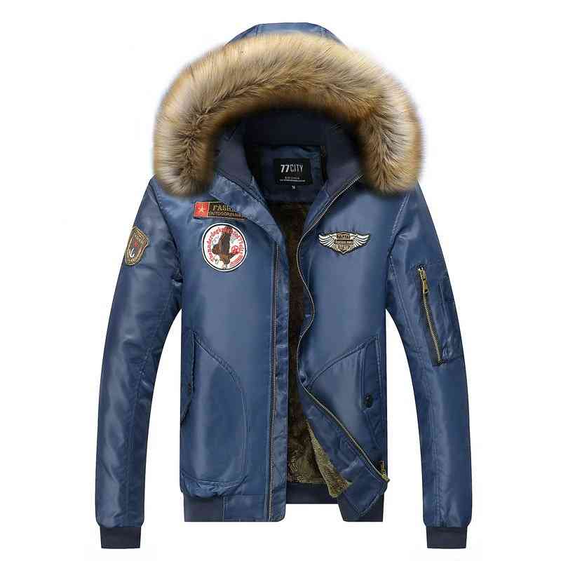 Men's Down & Parkas Men Winter Bomber Jacket Hooded Thermal Cotton Male Casual Hoodies Faux Fur Collar H9Ev# EXSL, 1# shoe box
Men's Down & Parkas Men Winter Bomber Jacket Hooded Thermal Cotton Male Casual Hoodies Faux Fur Collar H9Ev# EXSL, 1# shoe box