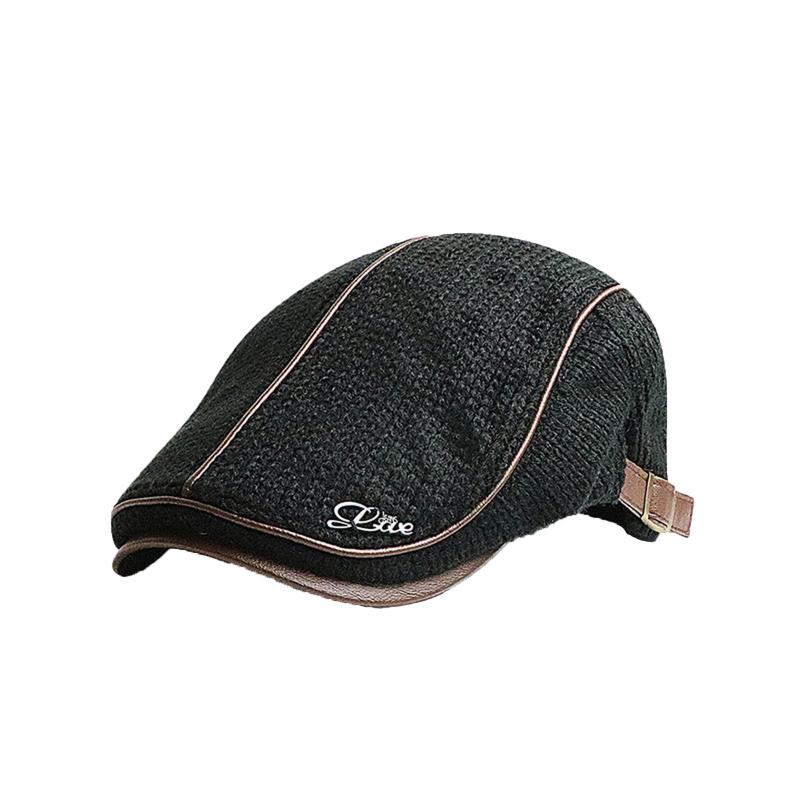 Berets Winter Warm Knit Cap Sboy Beret Hat For Men's Male Dad Caps Golf Driving Flat Hats Autumn Visor Forward Gorras
Berets Winter Warm Knit Cap Sboy Beret Hat For Men's Male Dad Caps Golf Driving Flat Hats Autumn Visor Forward Gorras
