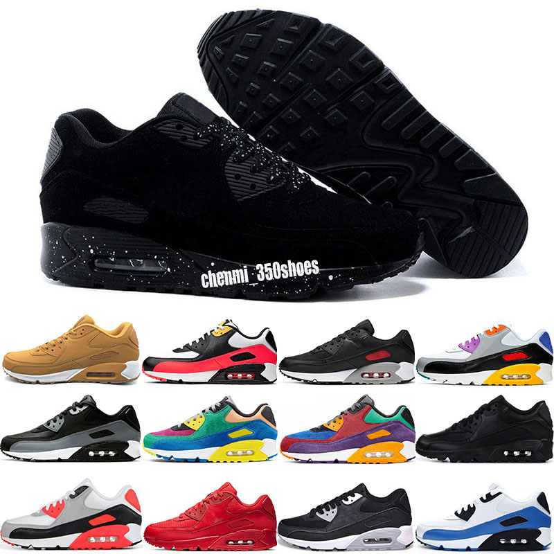2021 TOP Men womens classic 90 Running Shoes Black Red White Sport Trainer Cushion Surface Breathable Sports designer Shoe 36-46 DZ01, # 8
2021 TOP Men womens classic 90 Running Shoes Black Red White Sport Trainer Cushion Surface Breathable Sports designer Shoe 36-46 DZ01, # 8