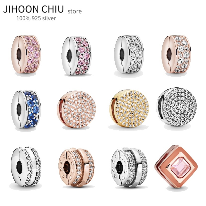 Authentic 100% 925 sterling silver DIY beads Fit Pando Charms Bracelet DIY Women Original Beads Jewelry Q0531
Authentic 100% 925 sterling silver DIY beads Fit Pando Charms Bracelet DIY Women Original Beads Jewelry Q0531