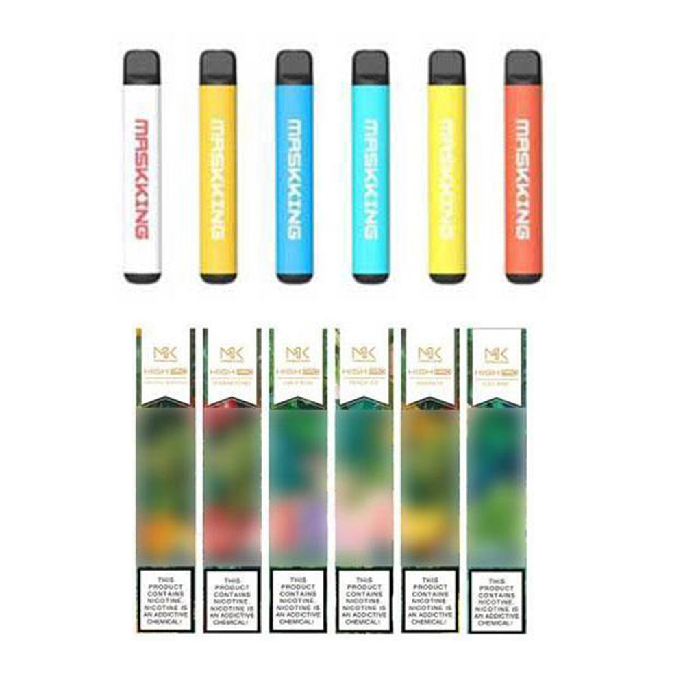 Maskking High Pro Disposable Vape Pen Pod Device Starter Kit MK e cigarette 1000 puffs Russsian/English Verion Air Bar Bang XXL, Mix colors
Maskking High Pro Disposable Vape Pen Pod Device Starter Kit MK e cigarette 1000 puffs Russsian/English Verion Air Bar Bang XXL, Mix colors