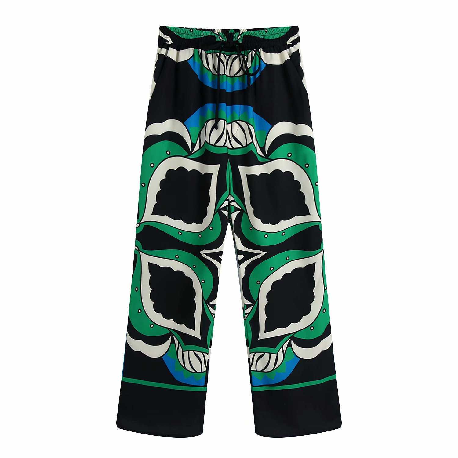 Pants Women Wide leg Vintage Fashion Hight-waist Casual trousers women Pants y2k pantalon pour femme 210709, Green
Pants Women Wide leg Vintage Fashion Hight-waist Casual trousers women Pants y2k pantalon pour femme 210709, Green