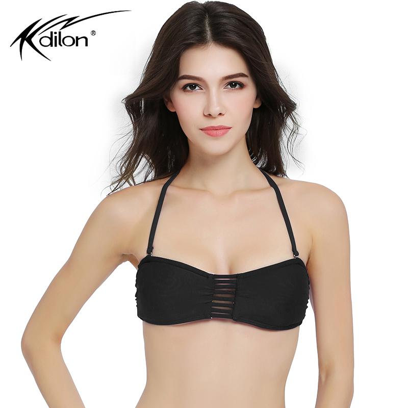 Women's Swimwear Straps Solid Bikini Top Women Sexy Bandeau Push Up Bandage Swimsuit Bathing Suits Beachwear Brazilian Bra, Black
Women's Swimwear Straps Solid Bikini Top Women Sexy Bandeau Push Up Bandage Swimsuit Bathing Suits Beachwear Brazilian Bra, Black