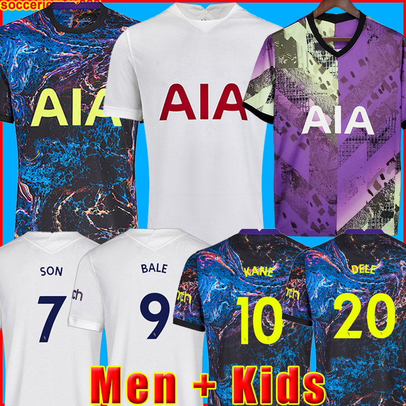 21 22 DELE SON TOTTENHAM BALE KANE soccer jersey HOJBJERG BERGWIJN LO CELSO SPURS 2021 2022 LUCAS football shirt uniforms men + kids kit 999, 21/22 kids home 
21 22 DELE SON TOTTENHAM BALE KANE soccer jersey HOJBJERG BERGWIJN LO CELSO SPURS 2021 2022 LUCAS football shirt uniforms men + kids kit 999, 21/22 kids home