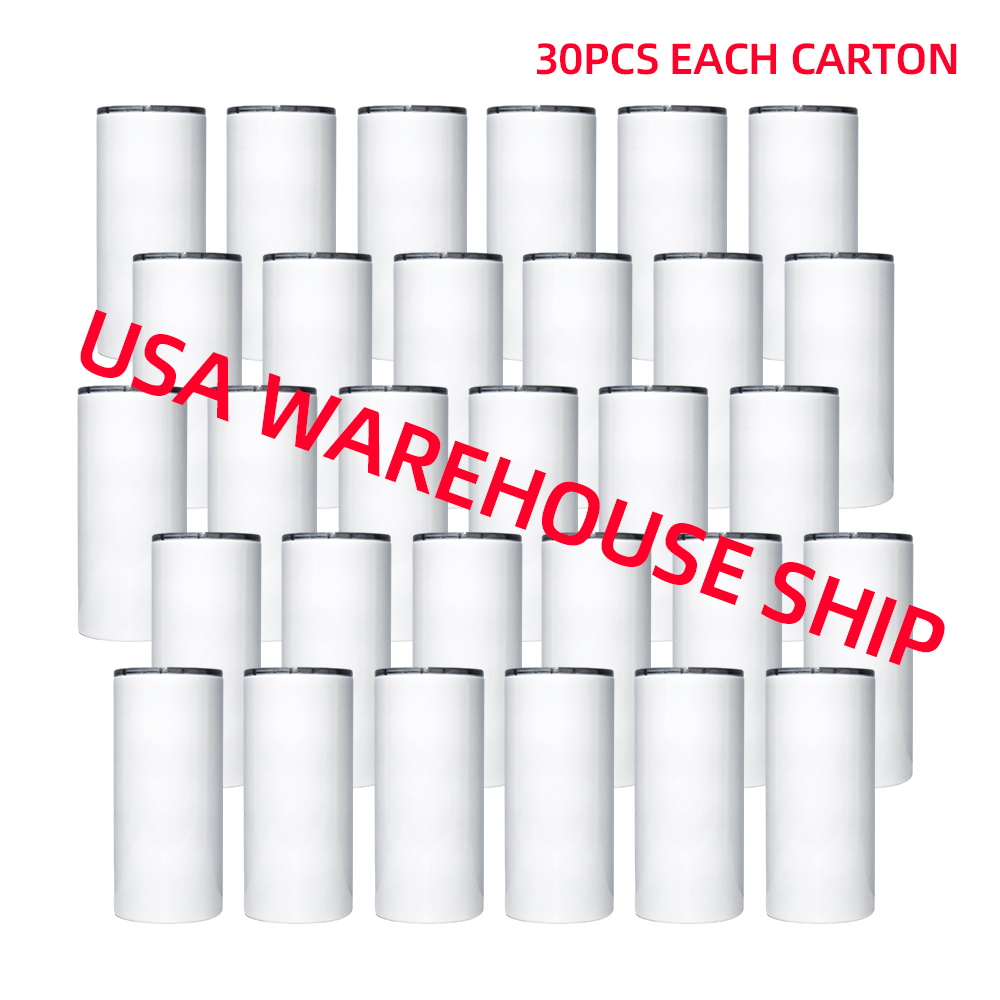 USA Warehouse !!! 22oz sublimation blank fatty tumbler stainless steel vaccum insulated straight tumblers от DHgate WW