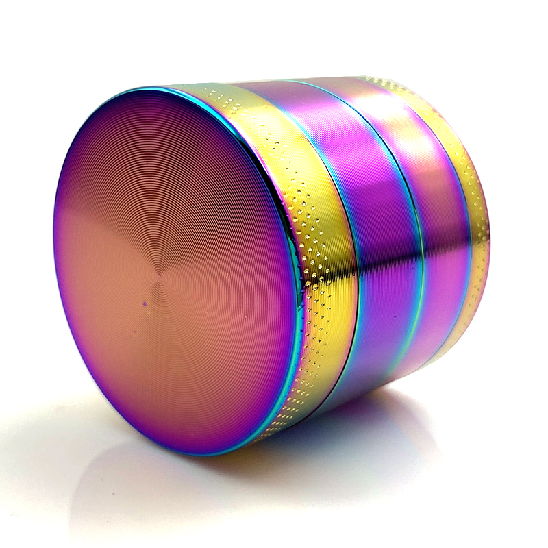 Top Quality Rainbow Metal Grinder 4 Parts Mesh Screen Pollen Catcher 40mm Smoke Herb Herbal Spice Mini Grinder Crusher
Top Quality Rainbow Metal Grinder 4 Parts Mesh Screen Pollen Catcher 40mm Smoke Herb Herbal Spice Mini Grinder Crusher