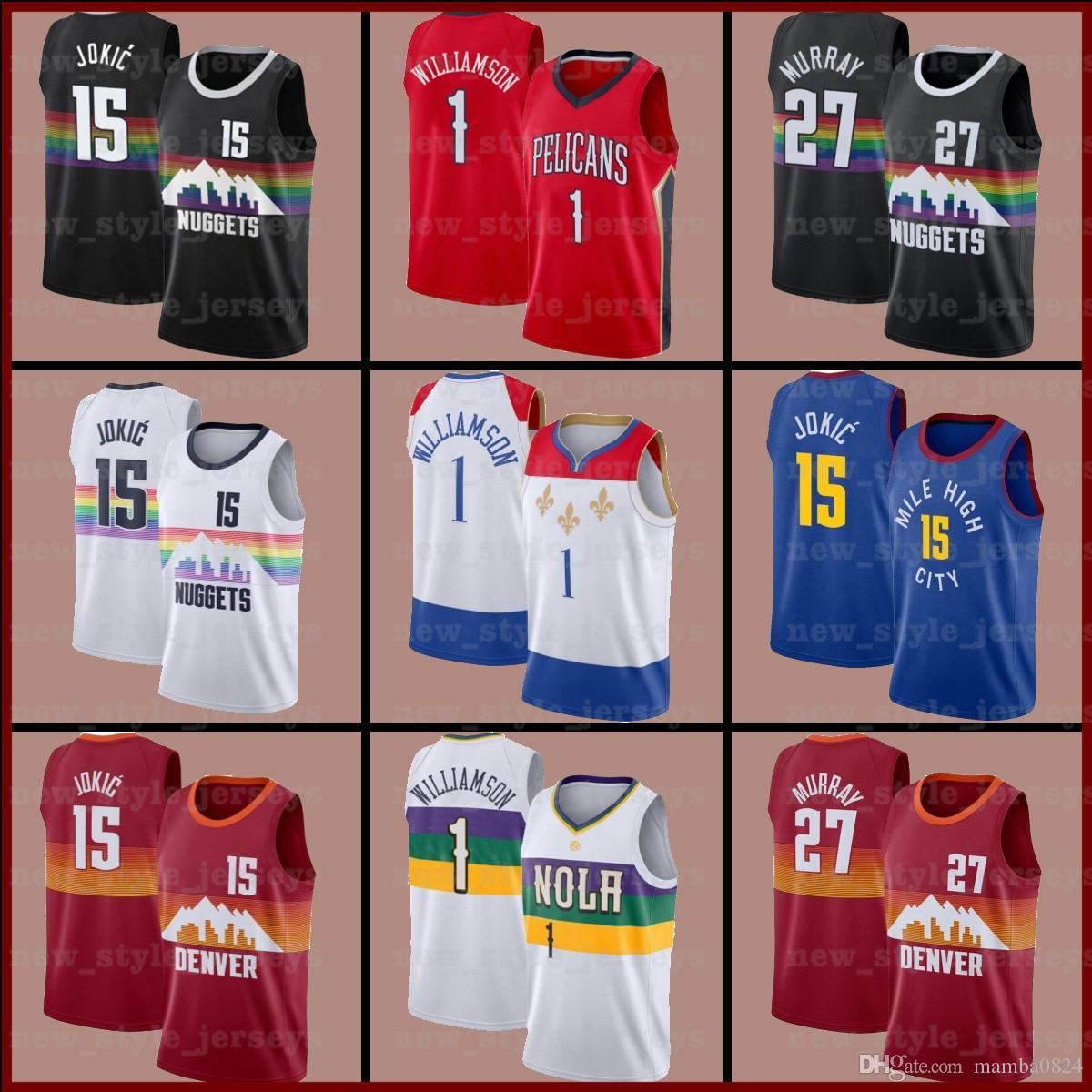 NCAA Duke 1 Zion 15 Nikola Williamson Murray Jokic 27 Jamal d6 Denver Nuggets new orleans pelicans Men Basketball Jerseys
NCAA Duke 1 Zion 15 Nikola Williamson Murray Jokic 27 Jamal d6 Denver Nuggets new orleans pelicans Men Basketball Jerseys