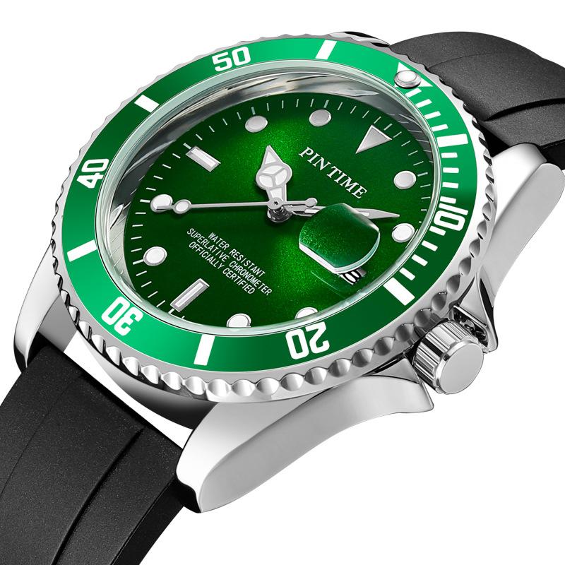 Wristwatches PINTIME Mens Watches Top Casual Quartz Male Wristwatch Waterproof Military Watch Calendar Clock Relogio Masculino, Green
Wristwatches PINTIME Mens Watches Top Casual Quartz Male Wristwatch Waterproof Military Watch Calendar Clock Relogio Masculino, Green