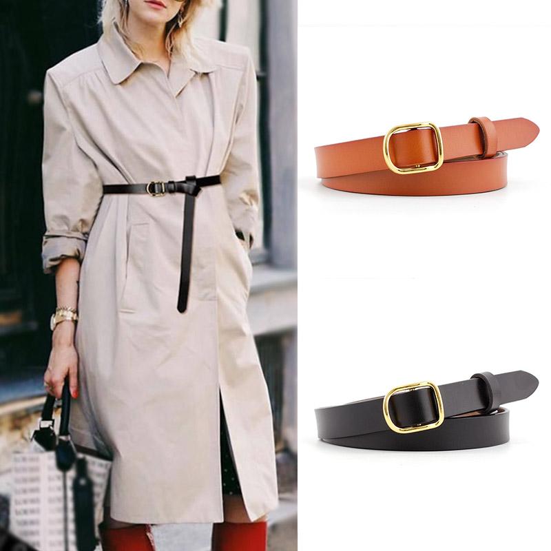 High quality Genuine Leather Cowhide Women Thin Belt All-match Fashion Thin Waist Strap Lady Dress Jeans Decoration Waistband, White
High quality Genuine Leather Cowhide Women Thin Belt All-match Fashion Thin Waist Strap Lady Dress Jeans Decoration Waistband, White