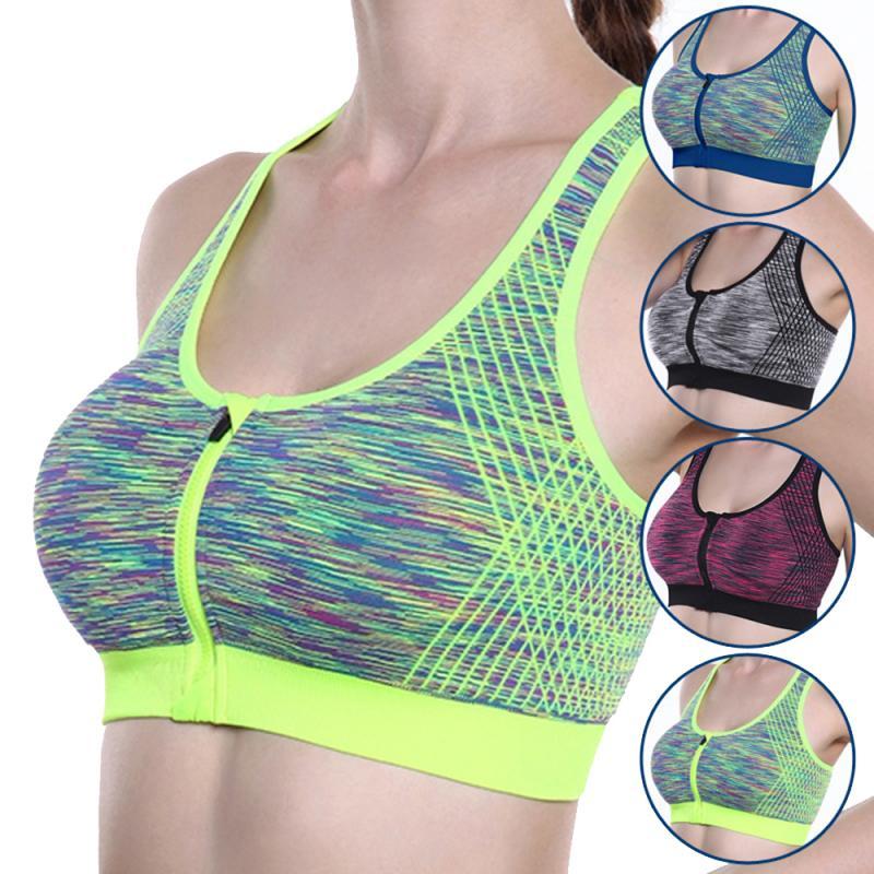 Front Zipper Sports Bra Yoga Without Steel Ring Shockproof And Quick-drying Running Fitness Sports Underwear, 01
Front Zipper Sports Bra Yoga Without Steel Ring Shockproof And Quick-drying Running Fitness Sports Underwear, 01