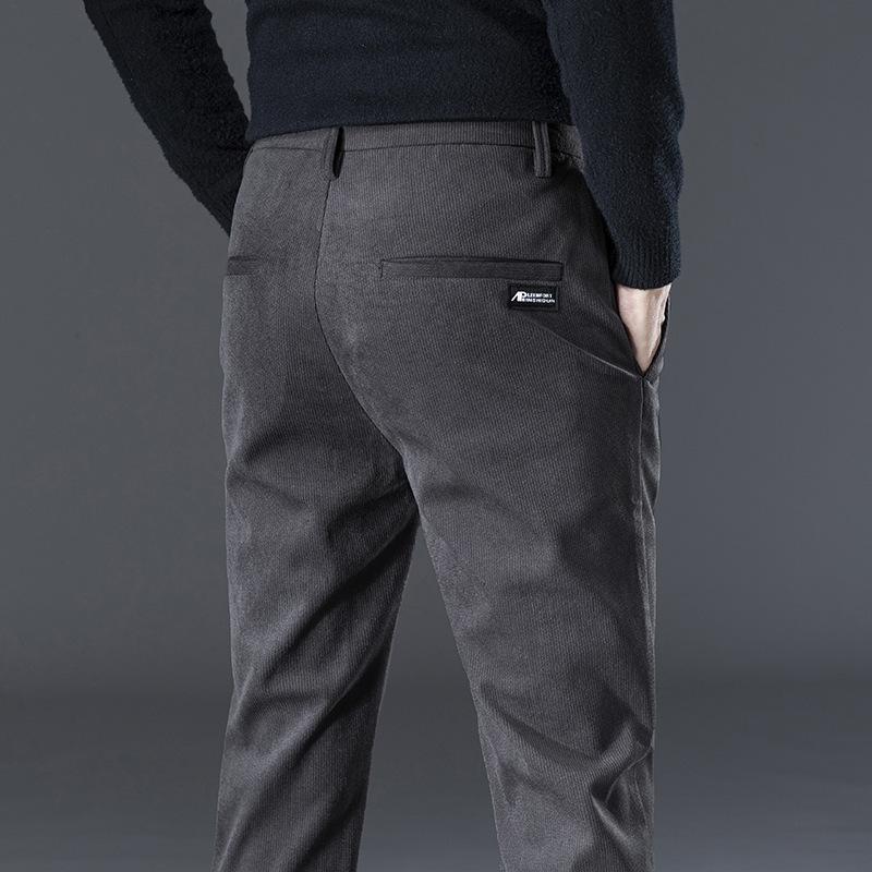 Men's Pants Straight Corduroy Trousers Men Regular Fit Casual Black Brown Autumn Cotton For Overalls, 813 gray
Men's Pants Straight Corduroy Trousers Men Regular Fit Casual Black Brown Autumn Cotton For Overalls, 813 gray