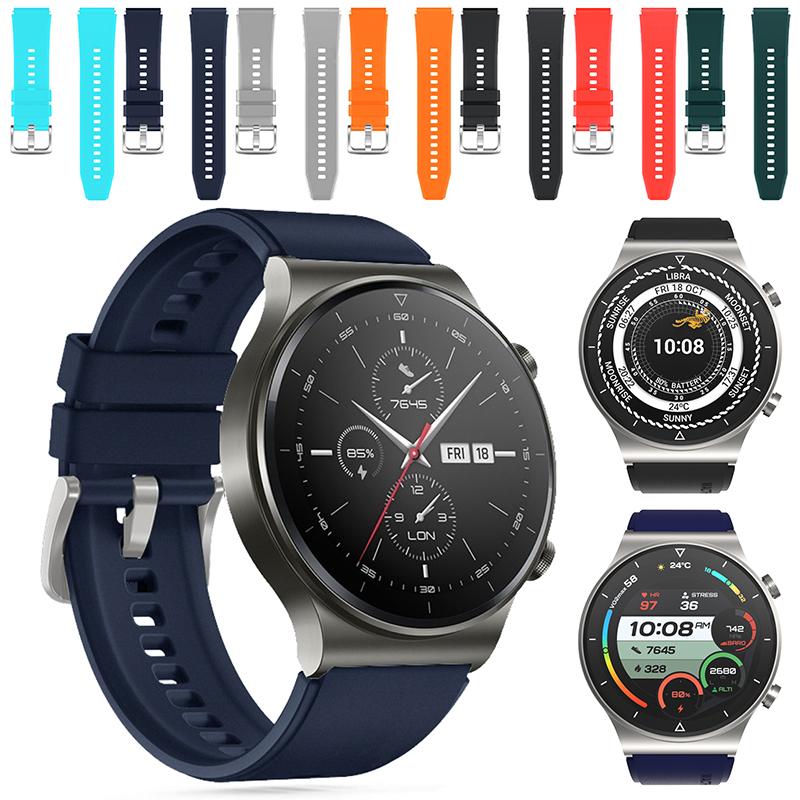 Watch Bands For Huawei GT2 Pro Silicone Watchbands Casual Sport Smart Wrist Band Adjustable Replacement Strap
Watch Bands For Huawei GT2 Pro Silicone Watchbands Casual Sport Smart Wrist Band Adjustable Replacement Strap