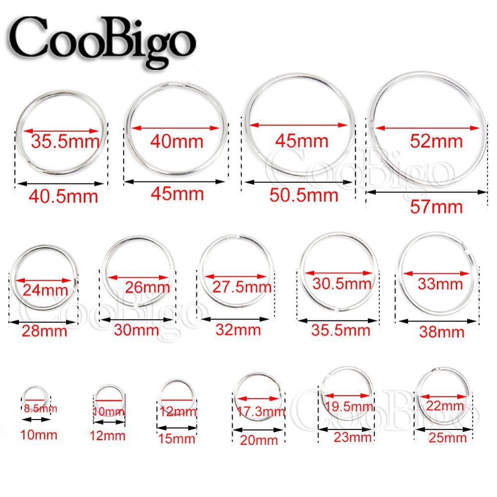 5 Stks/batch 30mm 32mm 35mm 38mm 40mm 45mm 50mm 57mm Rvs. Gap Keyring Rhodium Plated Round Split Keychain
5 Stks/batch 30mm 32mm 35mm 38mm 40mm 45mm 50mm 57mm Rvs. Gap Keyring Rhodium Plated Round Split Keychain