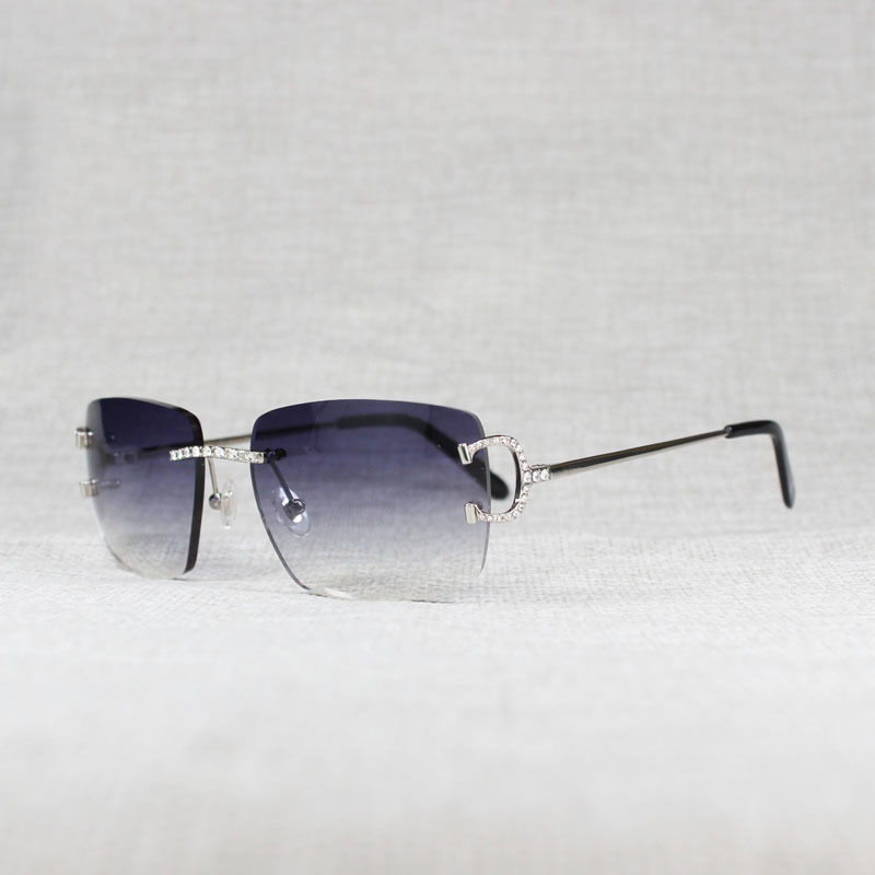 designer glasses Luxury Rhinestone C Wire Rimless Oval Sunglasses Men Stone Metal Frame Square Shades for Women Summer Club Oculos Eyewear
designer glasses Luxury Rhinestone C Wire Rimless Oval Sunglasses Men Stone Metal Frame Square Shades for Women Summer Club Oculos Eyewear